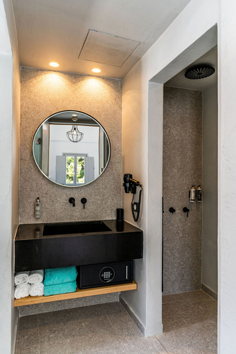 Bathroom 5, Hippocampus Hotel, South Aegean