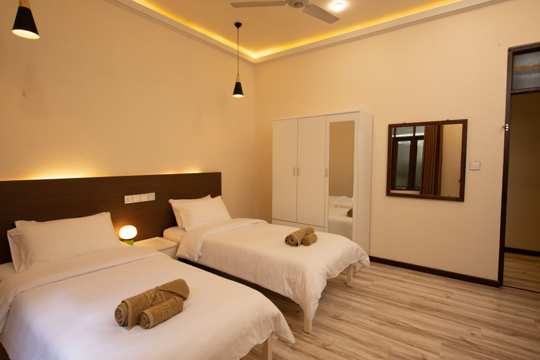 Bedroom 1, The Bilimbi Guesthouse and Inn, Kaafu Atoll