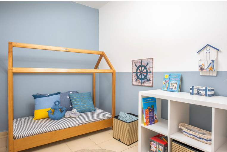 Bedroom 2, Nasma Luxury Stays- Murjan 6, Jumeirah Beach Residence, Dubai