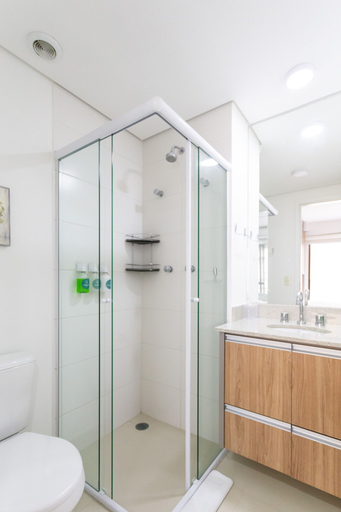 Bathroom, Studio Aurora Paulista 606, São Paulo