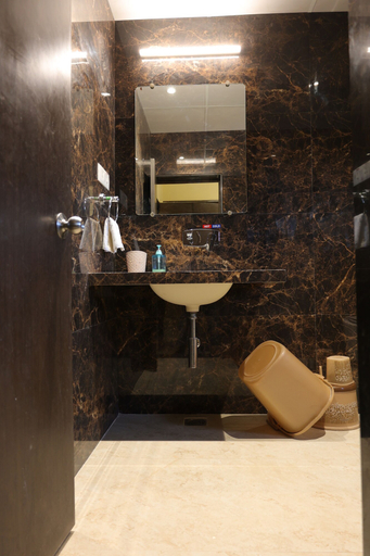 Bathroom 4, Hotel Galaxy Deluxe, Jalna