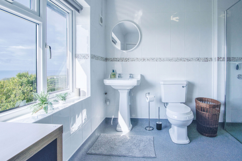 Bathroom 3, Windy Walls - 3 Bedroom - Rhossili, Swansea