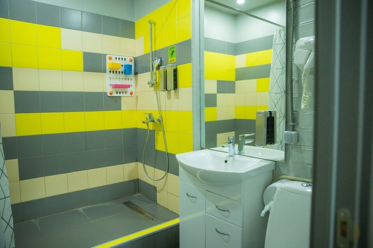 Bathroom 3, City Hostel, Shymkent