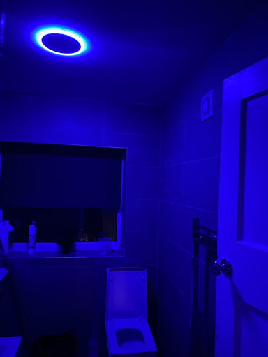 Bathroom, Sapphire Suites, Stunning 2-bed House in Bradford, Bradford