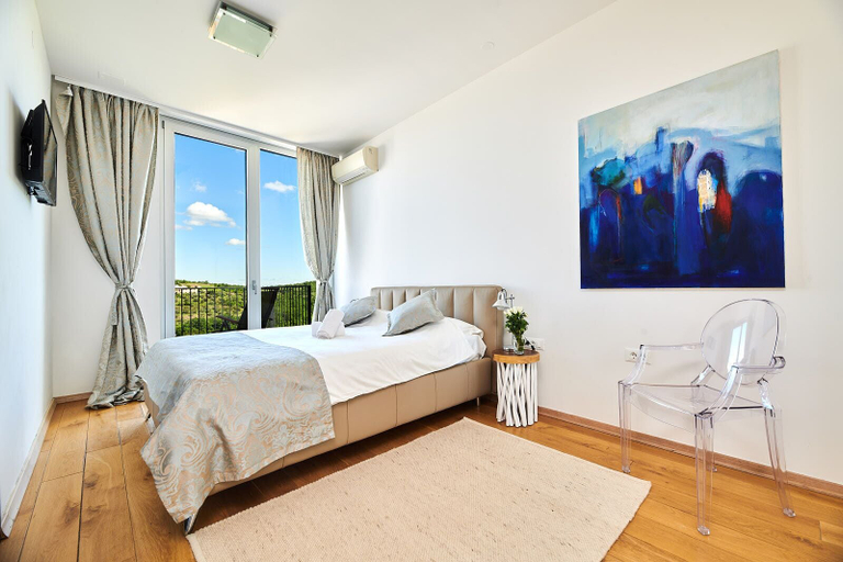 Bedroom 2, Villa San Mauro, Buje