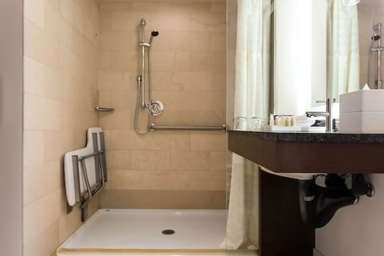 Bathroom 5, Renaissance Seattle Hotel, Seattle
