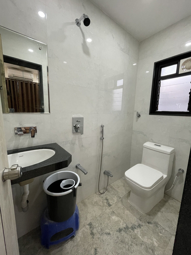 Bathroom 3, Hotel Rajdhani, Latur