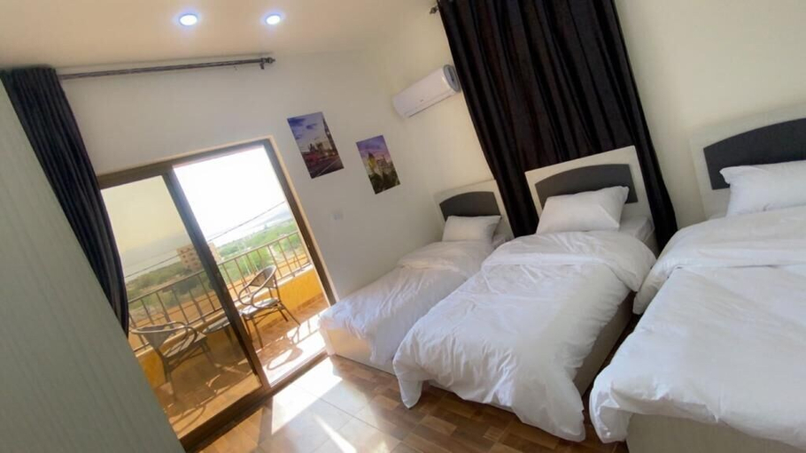 Bedroom 3, Lacasa chalet panoramic view to dead sea, Shooneh Janoobiyyeh