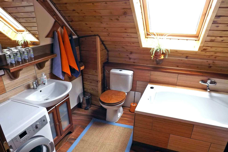 Bathroom, Casa Zollo, Saliste