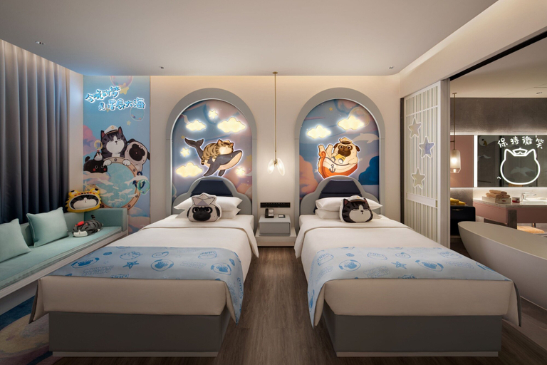 Bedroom 3, Qinhuangdao Marriott Resort, Qinhuangdao