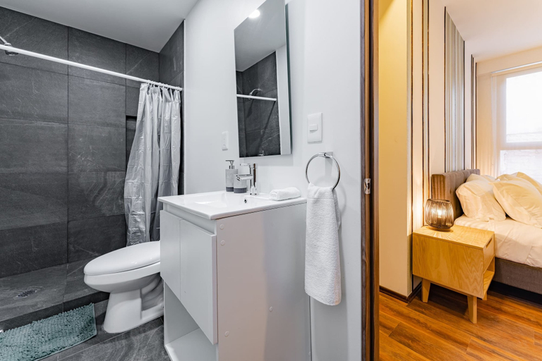 Bathroom 3, Doctores Apartments by VH, Mexico City