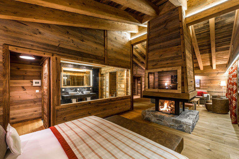 Bedroom 3, Hôtel Nendaz 4 Vallées & Spa, Conthey