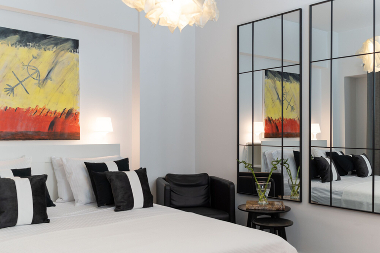 Bedroom 2, Executive Apartment in Kolonaki, Attica