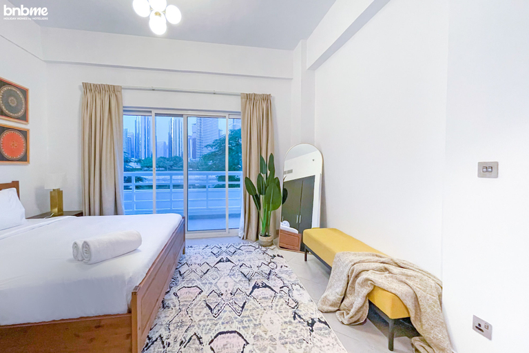 Bedroom 2, 3B-Jumeirah Heights C-G05 by bnbme homes, Dubai