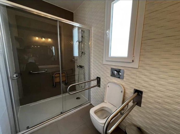 Bathroom 2, 4 Bedroom Private Villa, Pool, Kyrenia Town