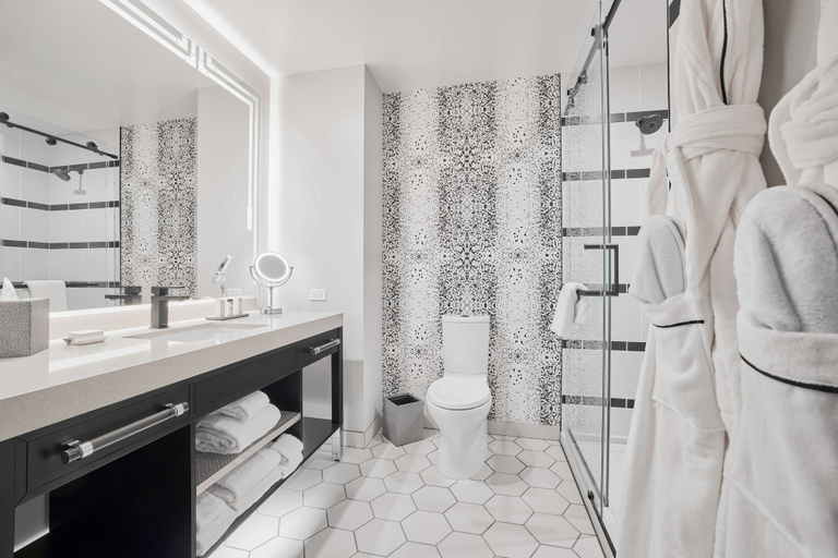Bathroom 4, The Godfrey Detroit, Curio Collection By Hilton, Wayne