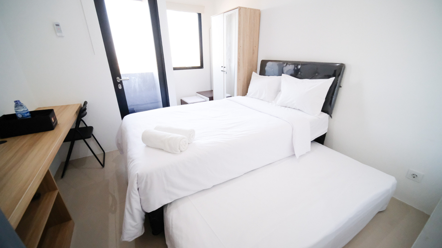 Bedroom 3, Comfy and New Studio at CitraLand Vittorio Apartment By Travelio, Surabaya