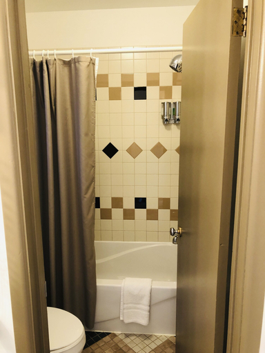 Bathroom 3, Parkway Motel, Algoma
