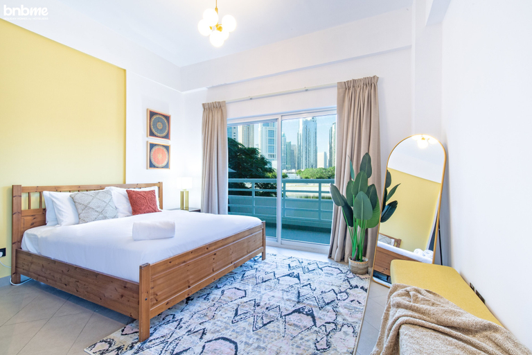 Bedroom 3, 3B-Jumeirah Heights C-G05 by bnbme homes, Dubai