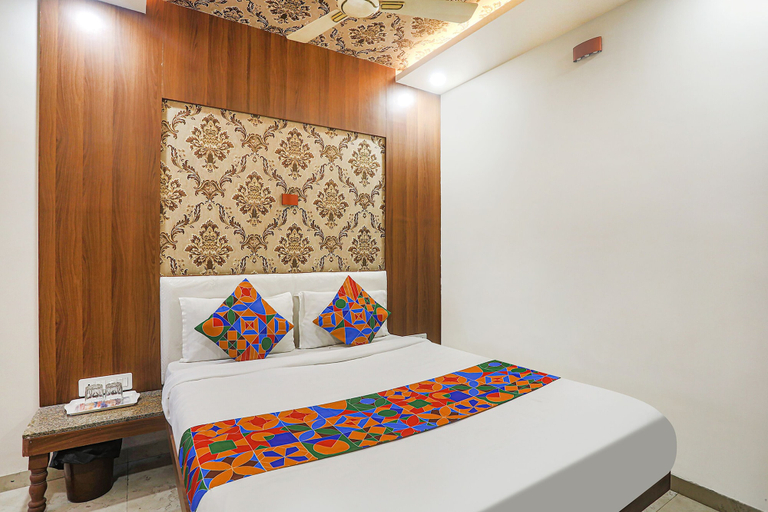Bedroom 2, Fabexpress Jai Manglam Service Apartment, Nagpur