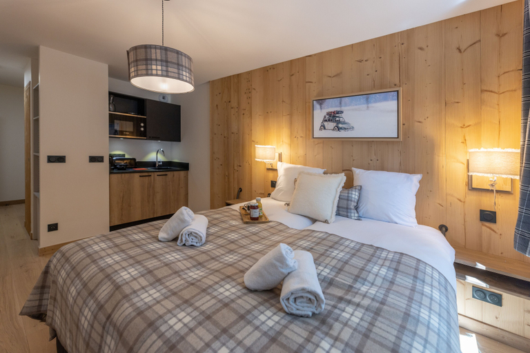 Bedroom 4, Cristal Lodge by Daddy Pool - TerresenS, Hautes-Alpes