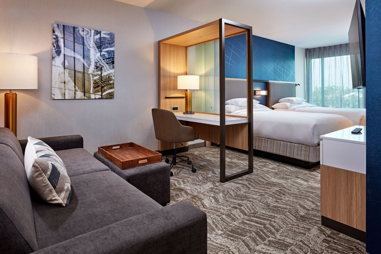 Bedroom 3, SpringHill Suites by Marriott Los Angeles Downey, Los Angeles