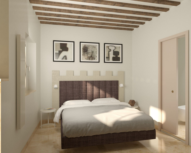 Bedroom 4, Torre del Fuggisole, Siena