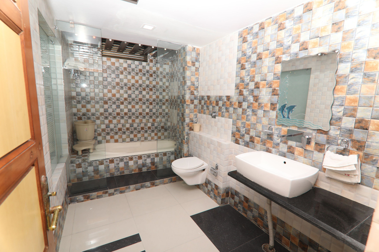 Bathroom 3, Hotel Garden View, Rajsamand