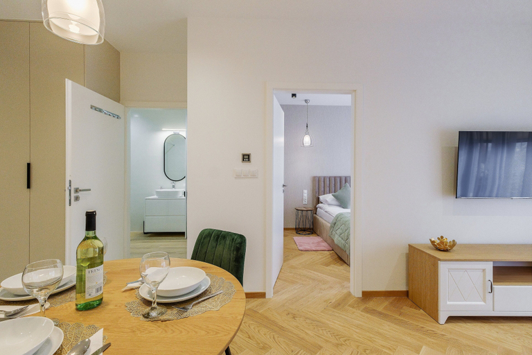 Bathroom, Apartament Kornwalia, Nowy Targ