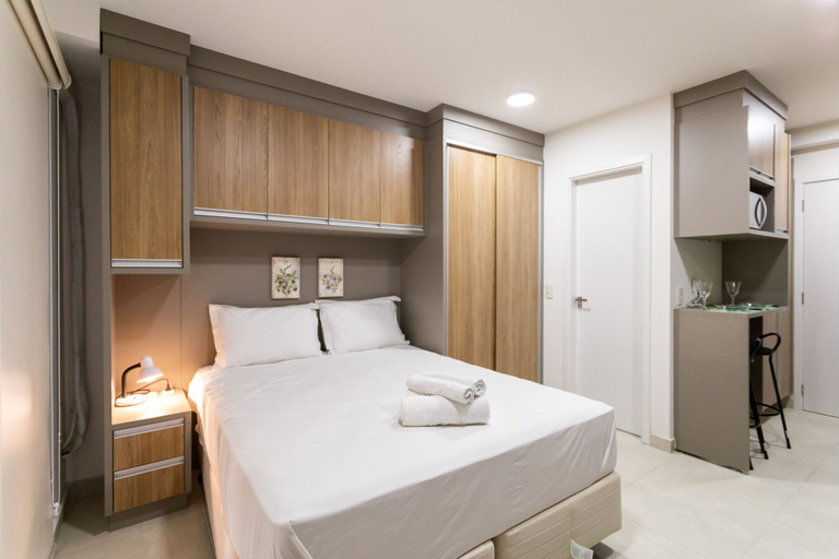 Bedroom 2, Studio Aurora Paulista 606, São Paulo