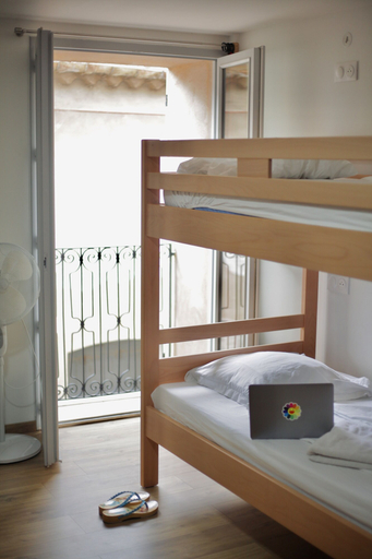 Bedroom 4, Hostel Le Diablotin, Hérault