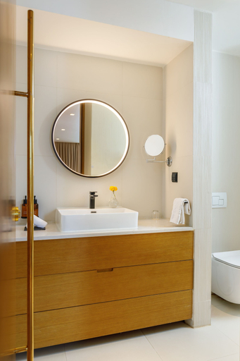 Bathroom 5, The Terraces Resort and Spa, Bagmati