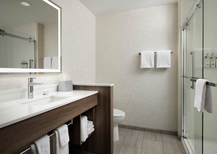 Bathroom 5, Holiday Inn Express & Suites LIMA by IHG, Allen