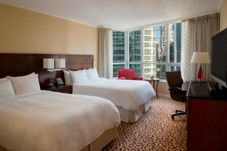 Bedroom 3, Vancouver Marriott Pinnacle Downtown Hotel, Greater Vancouver