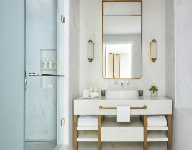 Bathroom 5, Four Seasons Hotel and Residences Fort Lauderdale, Broward