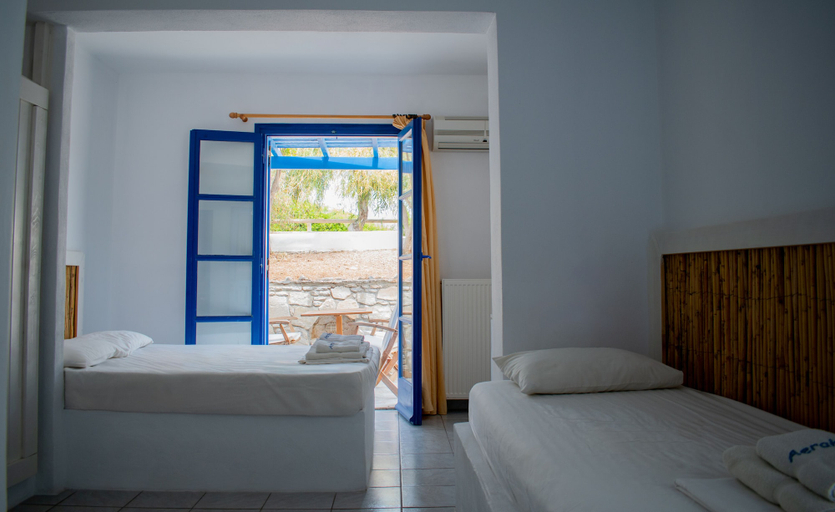 Bedroom 5, Aeraki Studios & Apartments, South Aegean