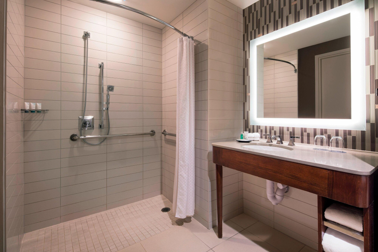 Bathroom 5, The Westin Wilmington, New Castle