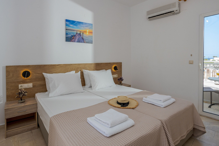 Bedroom 3, Amara Seaside by Estia, Crete
