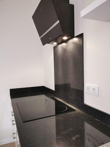Private kitchen, Basalt Dwelling II by Homie, São Vicente