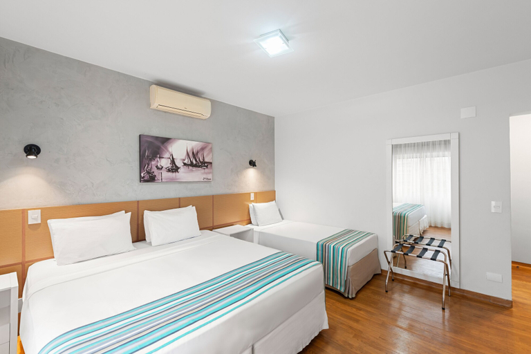 Bedroom 3, GoldMen Select Paulista - Capcana, São Paulo