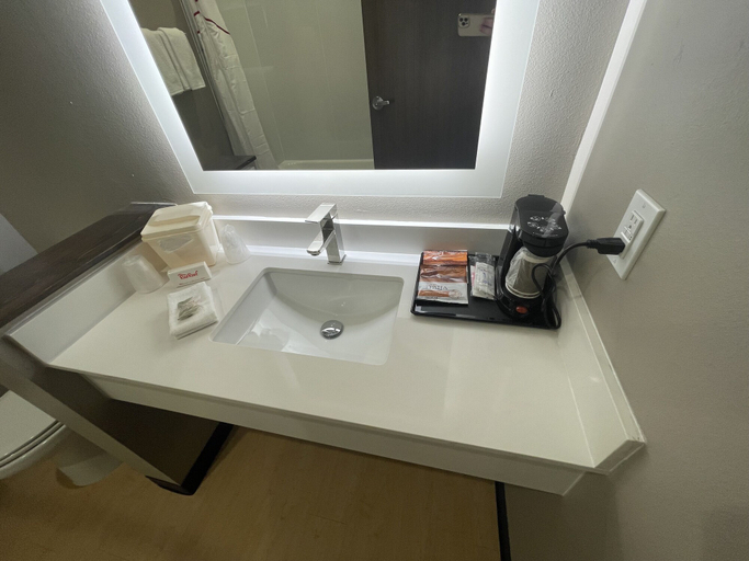 Bathroom 4, Red Roof Inn Lancaster, TX, Dallas