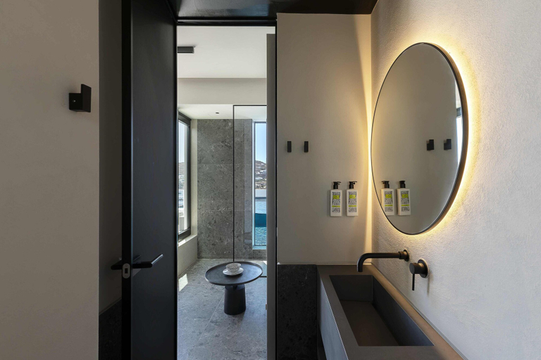 Bathroom 5, CUBIC Mykonos Seafront Design Suites, South Aegean