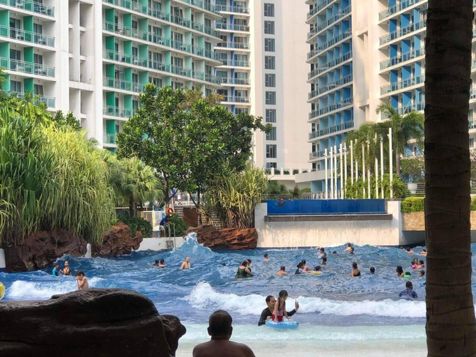 Pool 4, Cozy 1BR Cityview With Balcony and Near Airport, Parañaque
