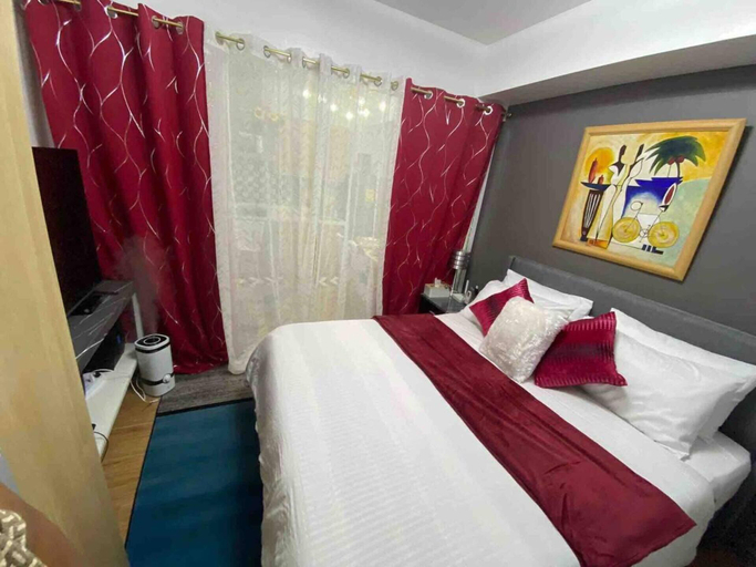 Room 3, Cozy 1BR Cityview With Balcony and Near Airport, Parañaque