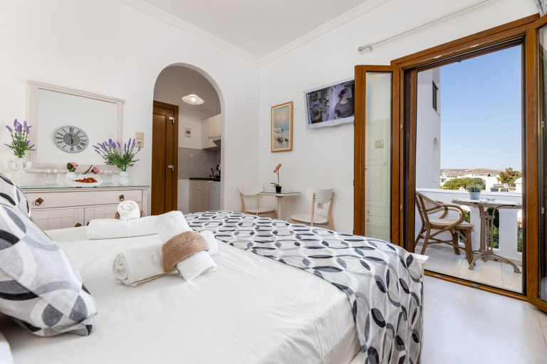 Bedroom 4, Panos Studios, South Aegean