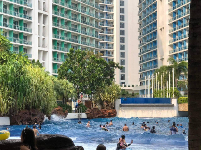 Pool 5, Cozy 1BR Cityview With Balcony and Near Airport, Parañaque