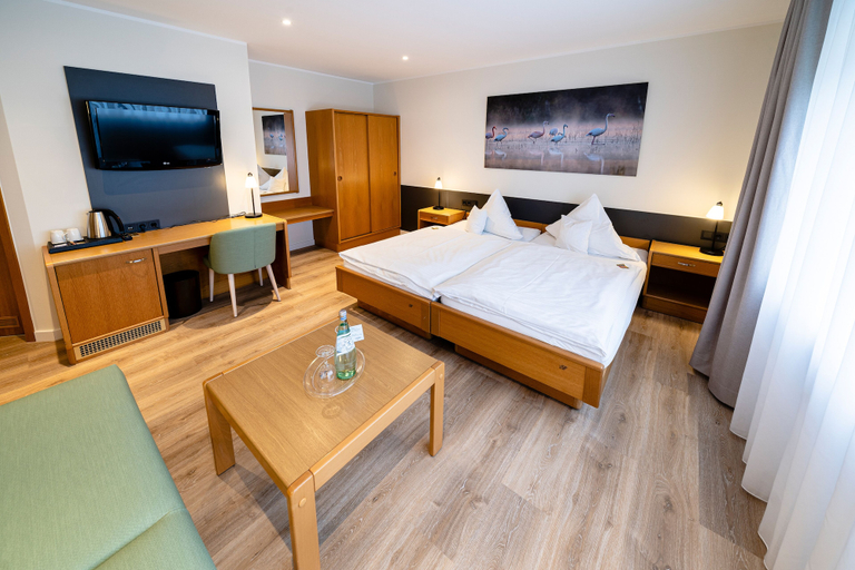 Bedroom 2, Hotel Restaurant Kloppendiek, Borken