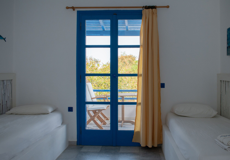 Bedroom 3, Aeraki Studios & Apartments, South Aegean