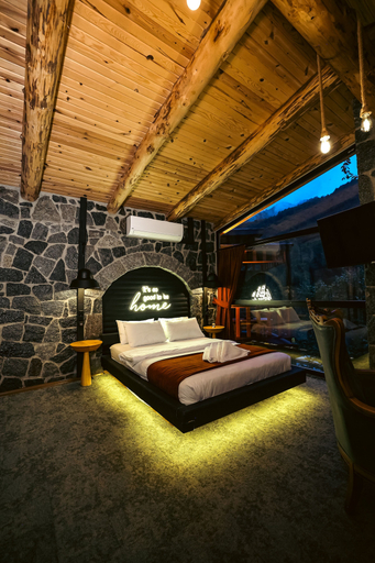 Bedroom 2, Bungalove Tatilkoyu, Çamlıhemşin