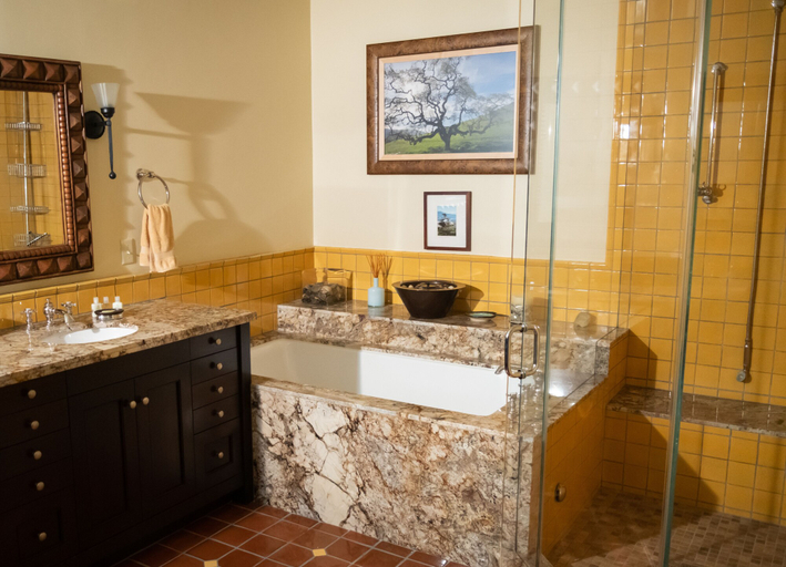 Bathroom 3, Holman Ranch Estate Vineyard & Winery, Monterey